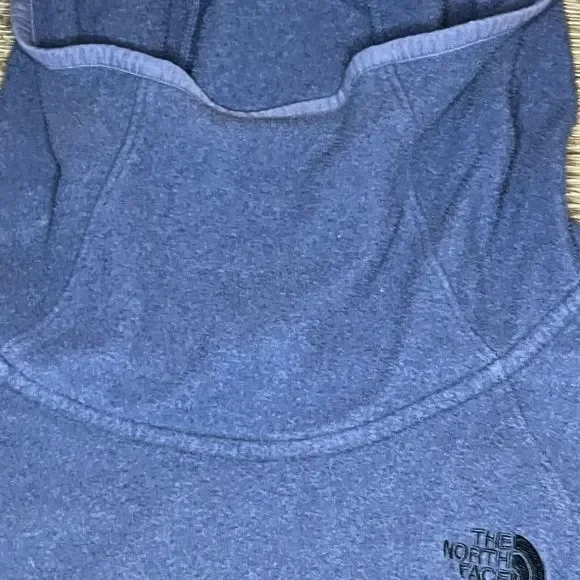 The North Face Womens Canyonland Pullover Hoodie Lrg Blue Thermal Fleece Jacket - Picture 4 of 11